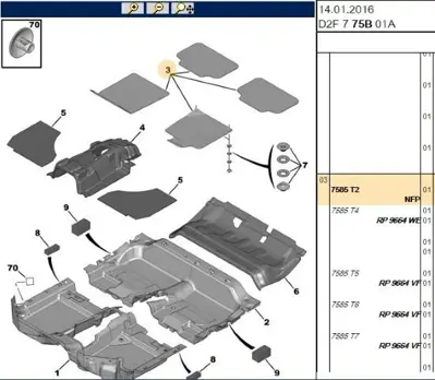 PSA 7585.T2 Paspas Tk  7585.T2