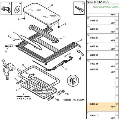 PSA 8402.50 Conta Firsat 840250 MB537550 140250 871042219 194017 K17601 7102645 814027142 T485088 1620964