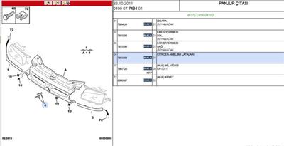 PSA 7810.98 Arma Panjur Br  781098