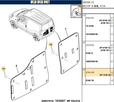 PSA 7225.02 Plastik Geçme 722502