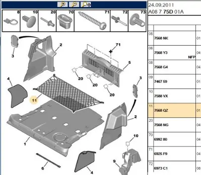 PSA 7568.QZ Tutucu Fıle 7568.QZ