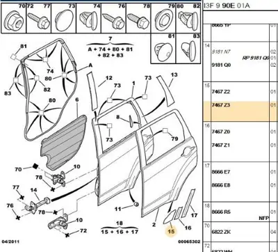 PSA 7467.Z3 Dekoratif Bant  7467.Z3