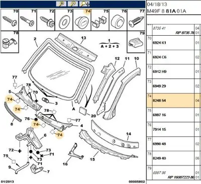 PSA 8248.54 Tesbit Klipsi  8248.54