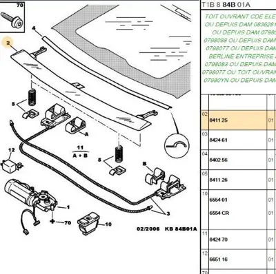PSA 8411.25 Tavan Deflektörü  8411.25