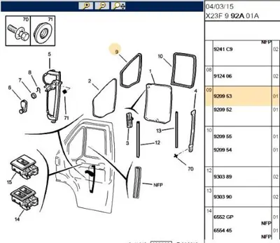 PSA 9209.40 + Yeni No:9209.53 3098450 920940 T29087 TC1420 18161110 PE3137 P155L 3272J0 CI3109 313T