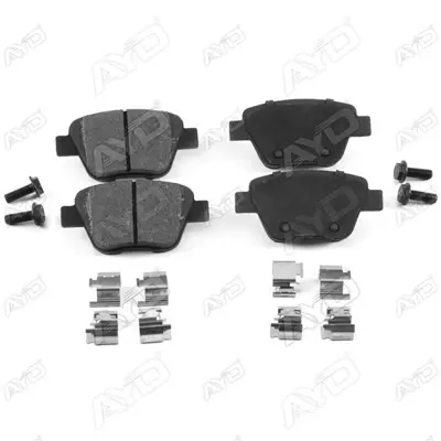 AYD 60065B Arka Balata Caddy-Golf6-Jetta-A3-Octavia-Superb 10... 2K5698451 5K0698451A T1782 9060 8DB355014021 FDB4316 2142000 5K0698451 P85114 2456301