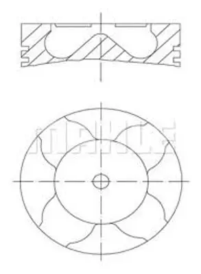 BEHR MAHLE  0101601 Motor Piston-Segman (0.40) Stilo-Brava-Croma-Doblo... 71734213 40660610 93178525 101601 623555 4028977675423 4293040 3104293040 8566249