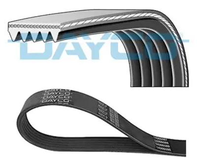DAYCO  5PK847 Kanalli Kayiş  5 Knl.R11-Flash-R21-Mngr (58353) 7700729540 5PK847 SMAMV5PK847 1606345780 7700744961 5PK848 4318102000 3342138 FB5PK853 5PK850