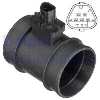 DELPHI  AF10398-12B1 Hava Kütle Ölçer (Debimetre) Astra J-Meriva B-Cors... 55561912 836655 5556191 558191 86295 213719811019 558191A 281002940 101465 AF1039812B1