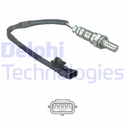 DELPHI  ES20523-12B1 Oksijen Sensörü Mgn Iii-Captur-Fluence-Clio Iv 8200771294 258010062 A4155420000 ES2117212B1 DOX0150 ES2052312B1 498310 77579 1998310 2269000Q1F