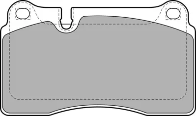 DELPHI  LP2012 Ön Balata Touareg 3.0 V6 Tdi-3.2 V6-3.6 V6 Fsi 06/... 7L6698151E 224788 BL2035A2 986494207 7L6698151J JQ101215 2247138 8DB355011851 V1082961 13047048332