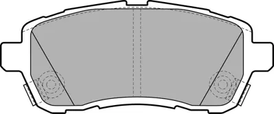 DELPHI  LP2069 Ön Balata Fiesta Vi 1.4-1.4tdci 1.6 Tdci 08=>sw... 1550219 5SP1464 986495108 1623055480 8090 242831651 PA343AF 2207930 SBB5752 8V512K021AA