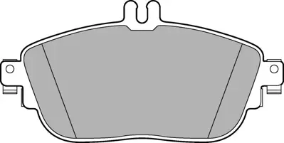 DELPHI  LP2441 Fren Balatasi On Mercedes W176 W246 C117 X117 X156 PF1178 811023072 6261981 8DB355029931 BS2950 55933 SP726PR CBP32208 121496 MDB3706