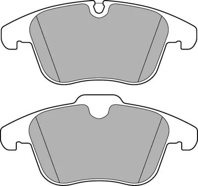 DELPHI  LP3180 Ön Balata Jaguar Xe (X760) 2.0 2.0d Awd(3.2015=>... T4N9759 13046072282 2227201 SU397 T4N16082 T2H2092 39923 98057600 MWI0609 986494830