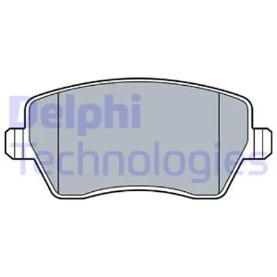 DELPHI  LP3551 Fren Balatasi On Renault Clio Iii-Iv Modus 04> ... 410608481R 7701208422 BL1876A3 7544 37395 252397317 PA1435 573125B MDB2595 301641