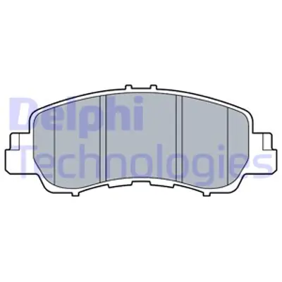 DELPHI  LP3571 Fren Balatasi Mitsubishi BBP2872 4605B607 MDB4143 35267 4605B481 P54061 LP3571 PAD2321 182340 4605C222