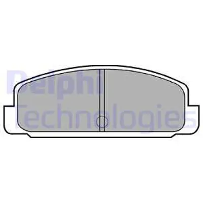 DELPHI  LP401 Arka Fren Balata Mazda 323 Lantis 1.8l Bp Dohc Bj ... BLF841 6132319 B6Y82643ZA 986TB2096 V320032 GDB3517 572414 GEYC2643Z 6133119 GOYK2643ZA