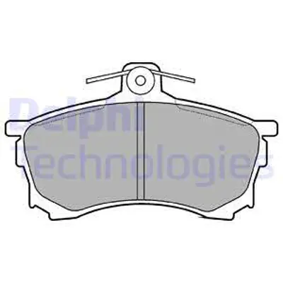 DELPHI  LP992 Fren Balatasi Ön Mitsubishi Carisma 10/95>05/99 10056 2202500 2308001 470 571942J 598320 5P420 5P464 8222500 986424370 ADC44256 BL1529A4 FDB1092 GDB1197 P54021