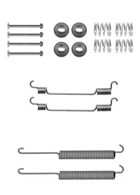 DELPHI  LY1302 Arka Fren Balata Yay Ve Civi Takimi Ford Transit V... YC152A225AA