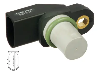 DELPHI  SS11034 Eksantrik Mili Konum Sensoru Bmw M47 M57 M67 E46 E... 13627794646 V20720021 3148000038 13622249320 V207205151 6238216 SS11034 93171362 V20720515 CSS916