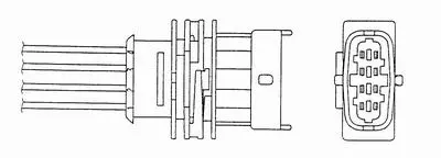 NGK  94625 Oksijen Sensörü Ön Astra G-Corsa C 1.4 16v-Astra G... 855341 FSE118861 258005271 MR507749 MD334299 F8CZ9F472BB 3S4Z9F472CA MHK000030 785141058 46447841