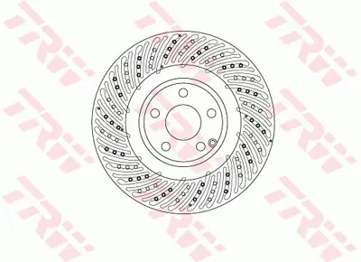 TRW  DF6674S Fren Diski On Mercedes W212 S212 R172 A0004211612 92224605 400368120 M2088V A1724210212 BDR268220 BV8896 24013201751 197480 1724210212