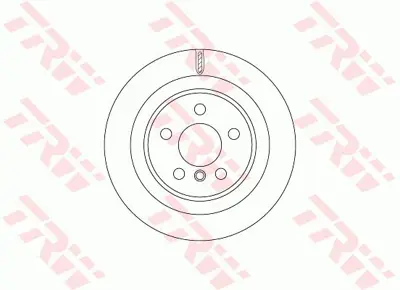 TRW  DF6755 Fren Diski Arka Bmw F39 F40 F48 F44 F45 F46 Mini F... 78BD00442 MDC2679 34216799369 6163210 55745 DF6755 150293252 BBD5383 D6163210 986479C95