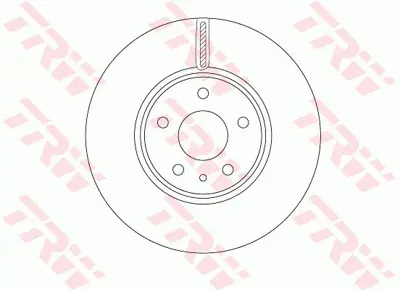 TRW  DF6811 On Fren Disk Ayna Yeni Mondeo V 15> DG9C1125AC DG9C1125AF RT21516GLT5 MDC2662 DG9C1125AD 50104953 8DD355123161 RT21516GLT9 RT21516GL 2037502