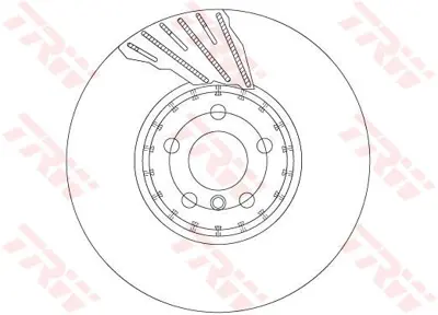 TRW  DF6891S Fren Diski On (Adet) Sag Bmw G20 G22 G30 G32 G11 G... BG9365BC 34106880076 ADC5030VR 845232901 24013601322 RT22208GLT9 DF1868 DI0155 BR9583C 25692Z