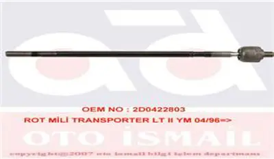 TRW  JAR107 Rot Kolu Mercedes Sprinter B901>b904 . Vw Lt 28... 2D0422810 2D0407022 9014600255 CCA2203 A9013301807 FL0029G 2D0407021 2D0422811 50070 83037702