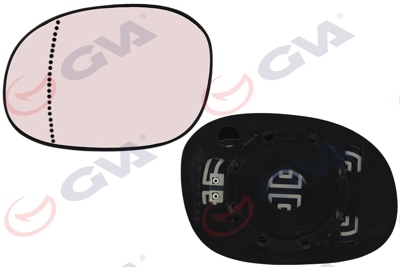 GVA 1150062 Ayna Cami Sol 206 98> C3 02> Isitmali+asferik Vm-206aghl 8151CG 32600141 8151CE L0331 57263780 4028831 10647871 PG0097504 31544031 6451283
