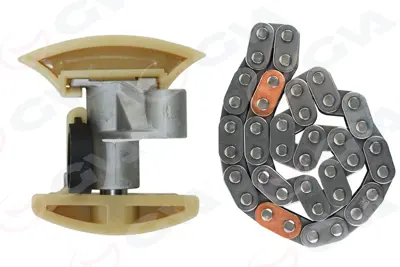 GVA 59C4320 Eksantrik Zincir Seti P206-P207-P307-P407-Partner-Berlingo-C2-C3-C4-1.6 Hdi Fiesta-Focus 04>11 C-Max 1.6 Tdci Volvo C30 06>12 S40 Ii 06>12  S80 Ii 10>12 V50 10>12 V70 Iii  06>11 1.6d VKML83504 TCK7NG 1448169 99133692 33692 3466014S 30104480169 711777 2320050 816J1