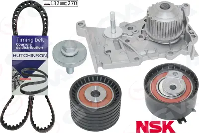 GVA 59WPK1423H Devirdaimli Eksantrik Gergi Kiti Clıo Iı-Iıı-Megane I-Iı-Iıı-Laguna I-Iı-Scenıc I-Iı 1.4-1.6 16v 1680600QA6 1680600QAB 1680600Q0L 7701477014 130C17529R 8201069699 1307000Q0L 1307000QAA 1307000QAB 130703001R