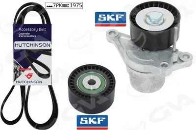 GVA 59A1916 Alternatör Gergi Kiti Master Iii 10> Movano 10> 2.3 Dci M9t Laguna Ii-Iii Trafic Ii 06> 2.0 Dci M9r DV7PK1975 DMV6539 1172000Q0C 4431667 WG1783838 7PK1975L 74260849T AD07R1975 J1071975 4763863