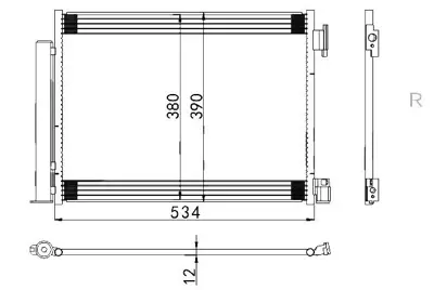 MGA 82410 Klima Radyatoru Captur Iı Clıo V 1.3 H5h Talıant 1.0 Tce Sce H4d B4d 921005FA0A 921005RF0A 921005RF0A21