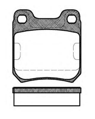 MGA 55192 Arka Balata Vectra B 95-00 Omega A 86-94 4837241 5057336 77365754 90485138 90540177 90273260 90487271 9193476 9195058 9201354