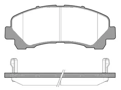MGA 55622 Balata Ön Disk Isuzu D-Max 11> (Gdb3545) 94770229 P34007 8979475710 8980791040 52129019 4420052010 4425052010