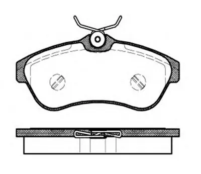 MGA 55176 Fren Balatası Ön Cıtroen C2 1.6 C3 1.4hdı-1.6 (Wva 23408 23409) 1611334680 425237 425372 1617270280 E172282 4246W1 424916 424983 4249G1 3637225