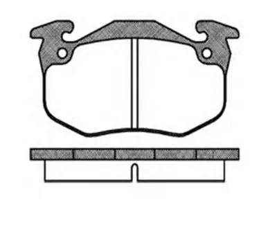 MGA 55136 Ön Balata Fişli Twıngo 1.2 96> R5 (72-95) Gdb328 7701205277 8671000104 8671016171 7701202710 7701202891 7701202213 7701202517 7701202227 7701203842 7701203213