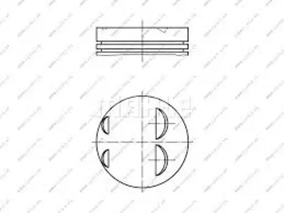 BEHR MAHLE 0220500 (X)motor Piston-Segman (Std) Mgn Ii-Clio Ii-Clio I... 7701474903 220500 40015600 7701474904 7701474905 8788740022 8771942 7701476478 8771942STD 7138410000