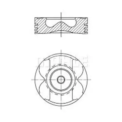 BEHR MAHLE 0222600 (X)motor Piston-Segman (Std) Master-Movano 2.5 Dci... 7701477121 40079600 621436 8200216561 8200216564 222600 109116 8713750010 8200129576 93161476