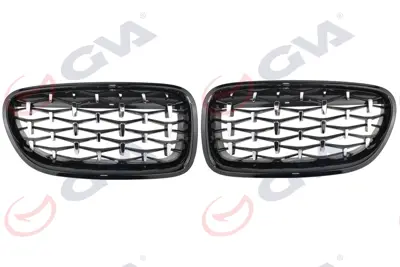 GVA 9104759 Panjur Siyah Çerceve Kenarli Krom Noktali (Set -Amp; Z... 51137203649 BM0482003 617513 3503703A BM0492014 51137200727 BM0482004 ACI0617513 617514 21020542