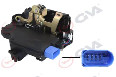 GVA 9190312 Kapi Kilit Mekanizmasi Ön Sol Caddy 09-11/Golf5 07... 3D1837015AS 3D1837015AB 113509 3D1837015AP 3D1837015 V102259 3D9837015 V10852259 3D1837015AD 1TD837015A