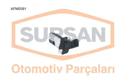 SUPSAN AFM0091 Hava Akiş Metre Toyota Corolla D4d 1.4 8v (Eng. 1n... 2220426010 95034 19763 DMA0218 FDM554 19355 AF1018112B1 558160 135074 XAM4185