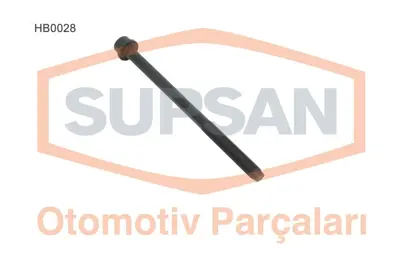 SUPSAN HB0028 Silindir Kapak Saplamasi Fiat Doblo 10> Egea 16... 55214378 16061B 23335 55206689 524160 68283044AA 1111779J52x10 B1681 K68283044AA10X 81043600