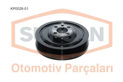 SUPSAN KP0028-01 Krank Kasnaği Vw Transporter 2.0 Tdi Beetle-Caddy ... 038105243M 038105243L