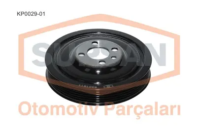 SUPSAN KP0029-01 Krank Kasnaği Beetle-Caddy-Golf 4-5-6-7-Jetta 3-4-... 03G105243 03G105243C 038105243E
