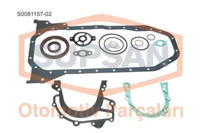 SUPSAN S0081157-02 Conta Alt Takim Vw Transporter 2400 Dizel 5 Silind... 074198011B