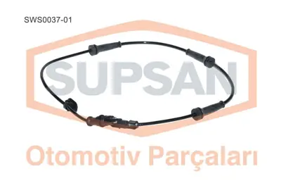 SUPSAN SWS0037-01 Sensör Abs Renault Megane Ii 1.9 Dci (F9q800) - 1.... 8200446282 986594601 50281 90190 293921 24071151903 70660545 900314 818025106 TX5010