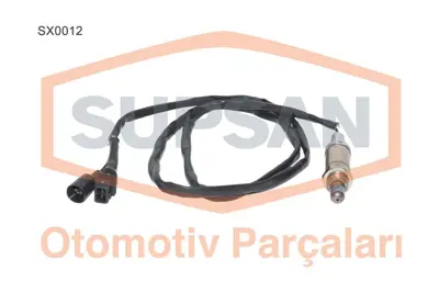 SUPSAN SX0012 Sensör Oksijen Fiat Tempra 1.6 (Eng. 159 A3.046 - ... A00954241173 60805428 258986502 90509169 78906265B 30906265K 855309 34906265F 92017794 77122